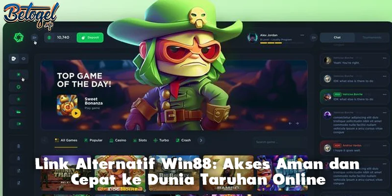 Link Alternatif Win88: Akses Aman dan Cepat ke Dunia Taruhan Online